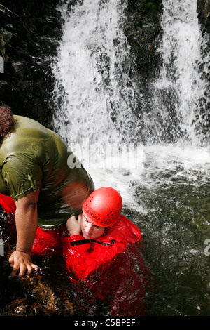 Wellspring weightloss camp, Lake Windermere, Lake District, UK. Stock Photo