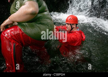 Wellspring weightloss camp, Lake Windermere, Lake District, UK. Stock Photo