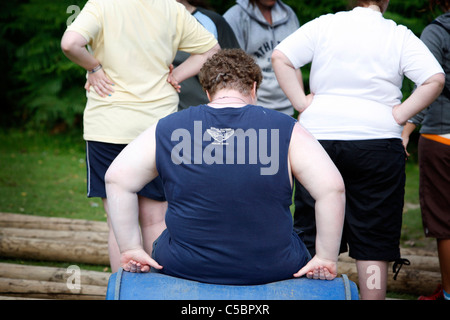 Wellspring weightloss camp, Lake Windermere, Lake District, UK. Stock Photo