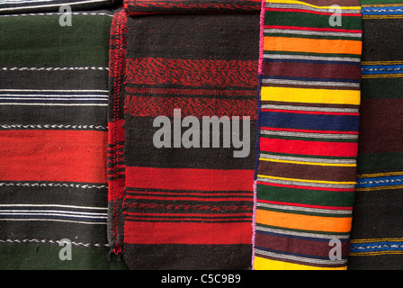 Bulgarian,rugs,craft,traditional Stock Photo