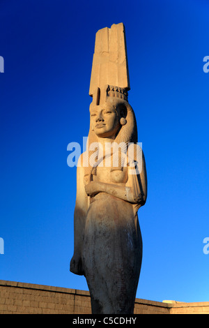 Statue of Meryetamun, daughter of Ramses II (13th century BC), Akhmin, near Sohag, Egypt Stock Photo