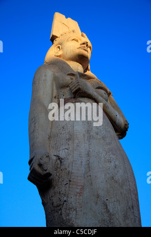 Statue of Meryetamun, daughter of Ramses II (13th century BC), Akhmin, near Sohag, Egypt Stock Photo