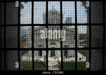 Pisa Cathedral, viewed from Baptistry Stock Photo