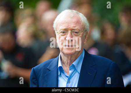 Sir Michael Caine attends the UK premiere of CARS 2 at Empire Leicester Square on July 17, 2011 at Whitehall gardens, London, En Stock Photo