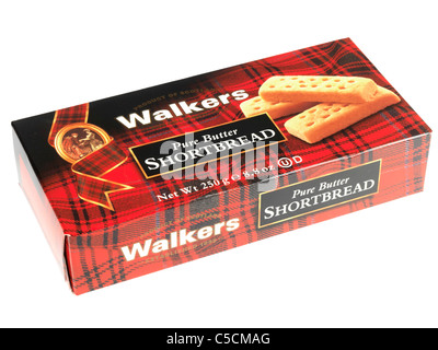 Box of Shortbread Stock Photo