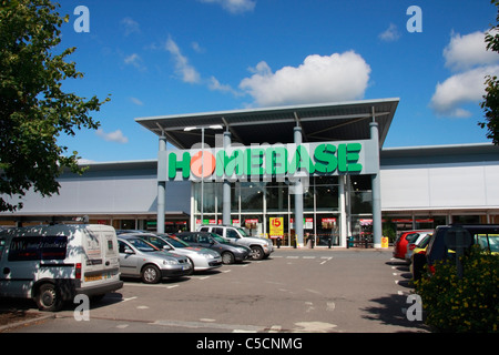 Homebase retail store in Dumfries, Scotland. Stock Photo