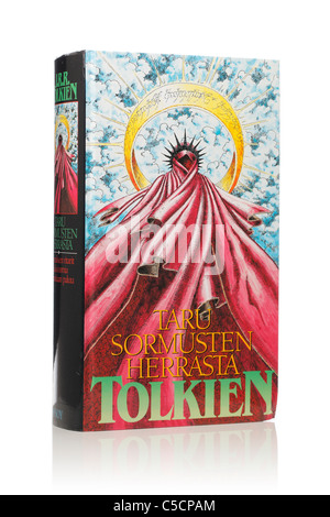 J. R. R. Tolkien's Novel 'The Lord of the Rings'. Here in Finnish edition from 2001. Stock Photo