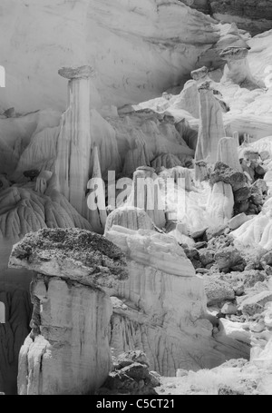 Wahweap Hoodoos, Grand Staircase-Escalante National Monument Stock Photo