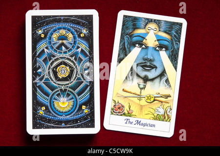 The magician tarot Cut Out Stock Images & Pictures - Alamy