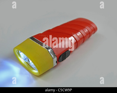 Torch with LED White light Stock Photo