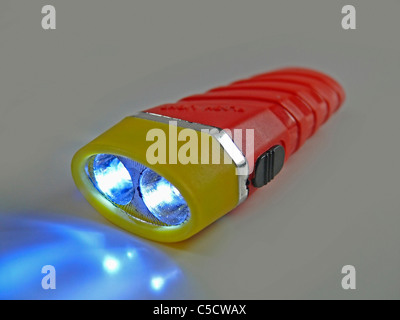 Torch with LED White light Stock Photo