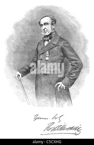 Sir Roderick Impey Murchison, 1st Baronet (1792-1871) Stock Photo