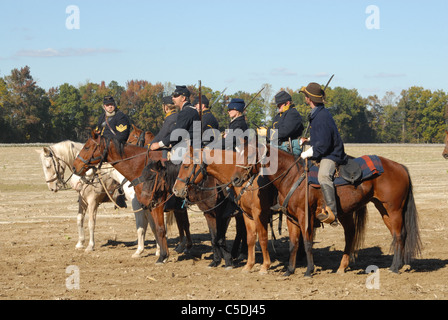 Fort Branch Civil War Reenactment. Stock Photo