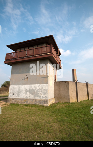 Sachsenhausen concentration camp Museum located 35km North of Berlin, Germany Stock Photo