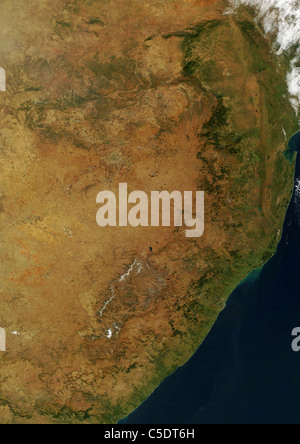 South Africa and Lesotho Stock Photo