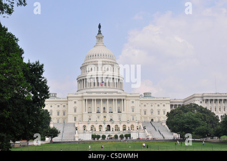 The United States Capitol the meeting place of the United States Congress Stock Photo