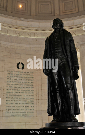 Thomas Jefferson Memorial Stock Photo