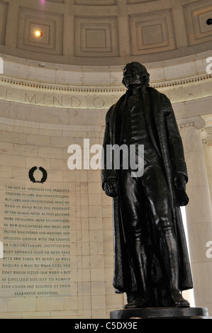 Thomas Jefferson Memorial Stock Photo