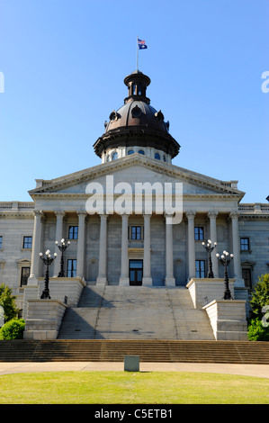 Columbia South Carolina Buildings Statues and Landmarks on the State Capitol Capital grounds SC Stock Photo