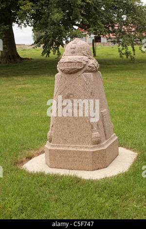 Vauthier marker stone Belleau Nr Chateau Thierry Marne France Stock Photo