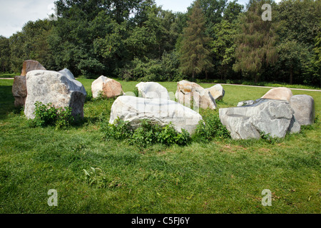 Global Stone Project, Tiergarten, Berlin, Germany Stock Photo