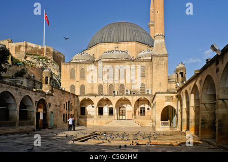 New Mosque and Abraham's birthplace, Sanliurfa (Urfa), Turkey Stock Photo