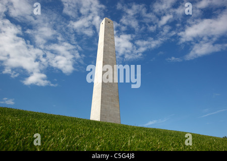 Bunker Hill Monument, Boston, Massachusetts Stock Photo