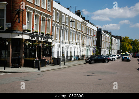 Princess of Wales pub on Chalcot Road, Primrose Hill, London, UK Stock Photo