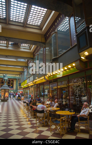 Palac Lucerna arcade central Prague Czech Republic Europe Stock Photo