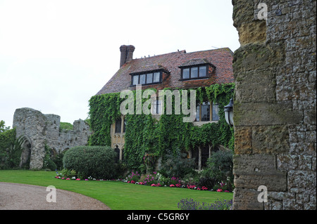 Amberley castle hotel and restaurant near Arundel West Sussex UK Stock Photo