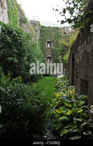 Amberley Castle hotel and restaurant near Arundel West Sussex UK Stock Photo