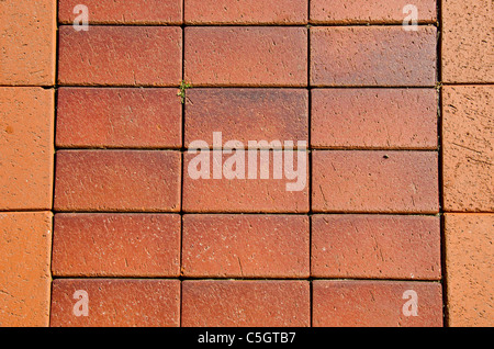 ceramic bricks floor background and texture Stock Photo