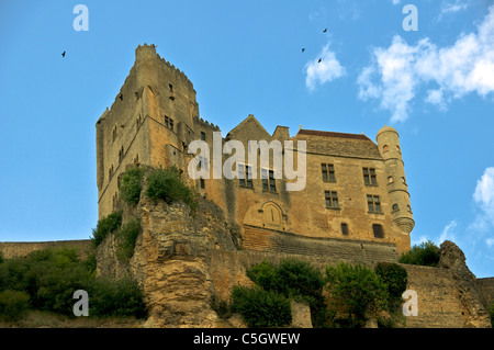 Chateau de Beynac, Beynac-et-Cazenac Dordogne Perigord Aquitaine France Stock Photo