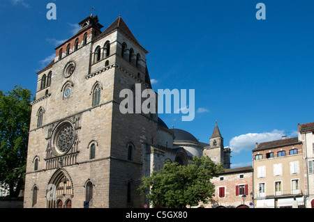 Saint Etienne Cathedral Cahors France Stock Photo