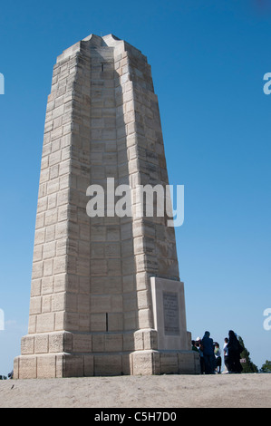 Chunuk Bair New Zealand Cemetery and Memorial on the Gallipoli Peninsula Stock Photo