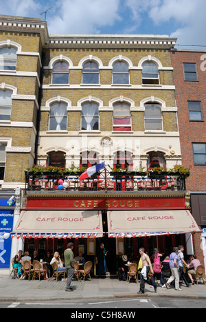 Cafe Rouge, Hampstead High Street, London, England Stock Photo