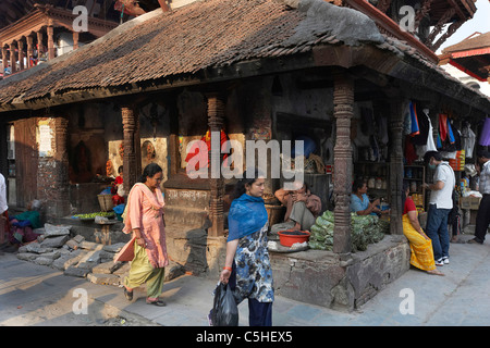 Street scene, Kathmandu, Nepal, Asia Stock Photo