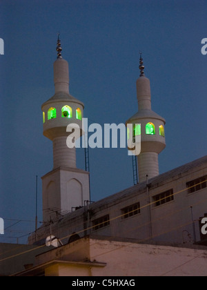 Minarets of a mosque in Bangalore, India Stock Photo