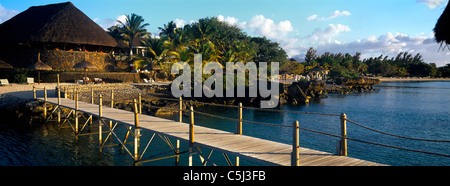 Maritim Hotel Balaclava Mauritius Jetty Stock Photo