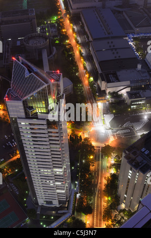 Japanese cityscape at Suminoe-ku, Osaka, Japan. Stock Photo