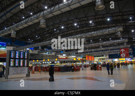 Ruzyne airport Schengen terminal 2 Prague Czech Republic Europe Stock Photo