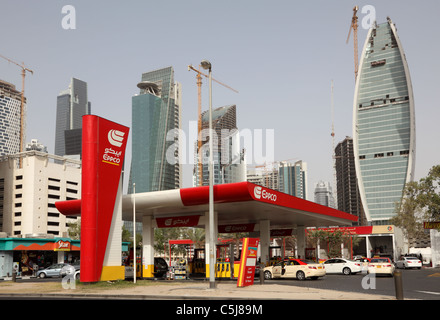 Eppco petrol station in Dubai, United Arab Emirates. Stock Photo