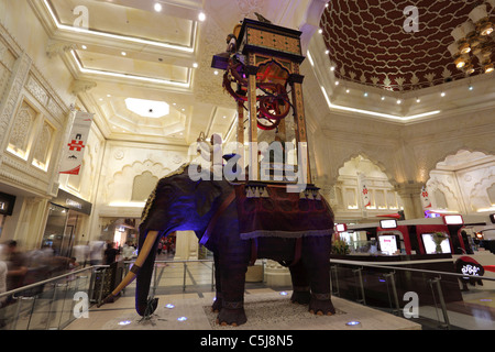 India Court in Ibn Battuta Shopping Mall in Dubai, United Arab Emirates Stock Photo