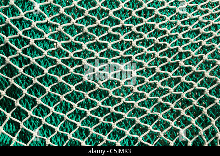 Fishing nets and tackle in Andratx port from mallorca Balearic island Stock Photo