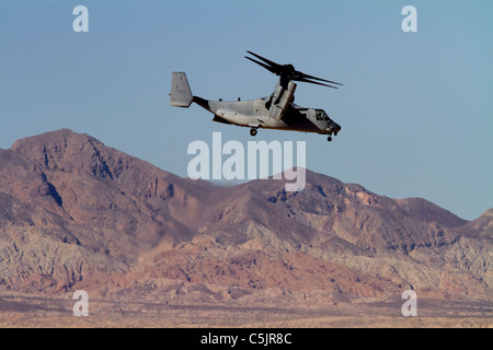 V-22-Osprey, Ocotillo Wells, California. Stock Photo