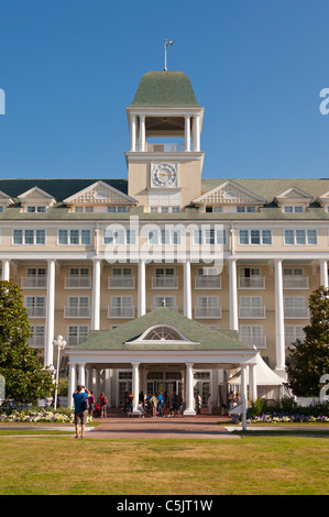 The front of Disney's Newport Bay Club Hotel at Disneyland Paris in France Stock Photo