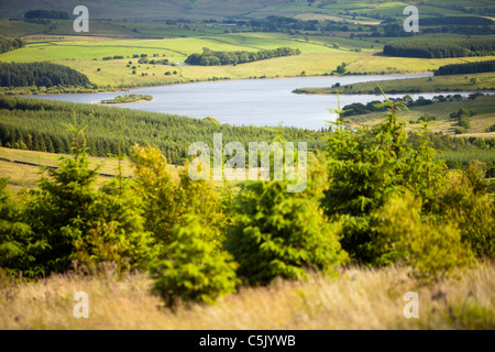 Stocks Reservoir in the Trough of Bowland, Lancashire, UK. Stock Photo