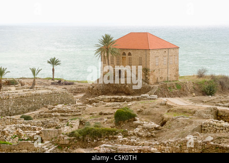 House in Byblos, Lebanon Stock Photo