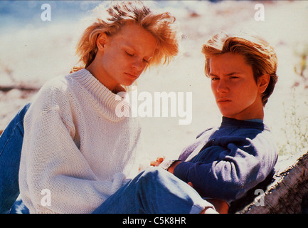 Running on Empty  Year: 1988 USA River Phoenix, Martha Plimpton  Directed by Sidney Lumet Stock Photo