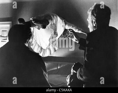 The Exorcist  Year: 1973  USA Jason Miller , Max von Sydow , Linda Blair  Director: William Friedkin Stock Photo